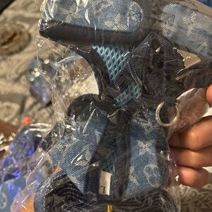 Stylish Blue Dog Harness